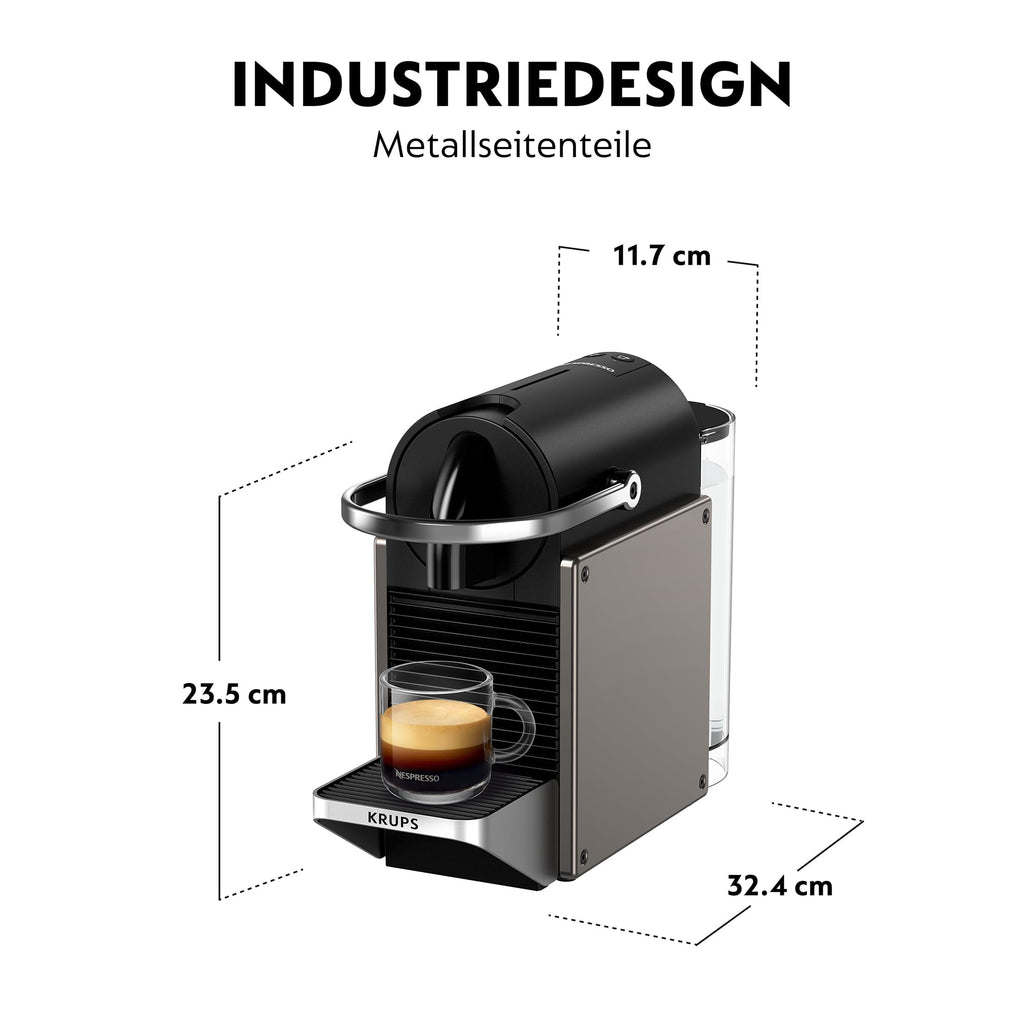 Machine Expresso Programmable Metal – 2 Longueurs, 1260 W | Ulvion