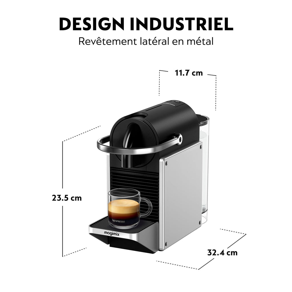 Cafetière à Dosette Entièrement Automatique Argent 1 L | Ulvion