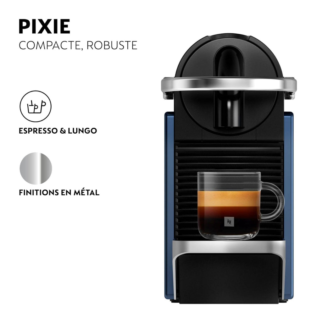 Cafetière Expresso Bleue Compacte – 19 Bars, Kit Inclus | Ulvion