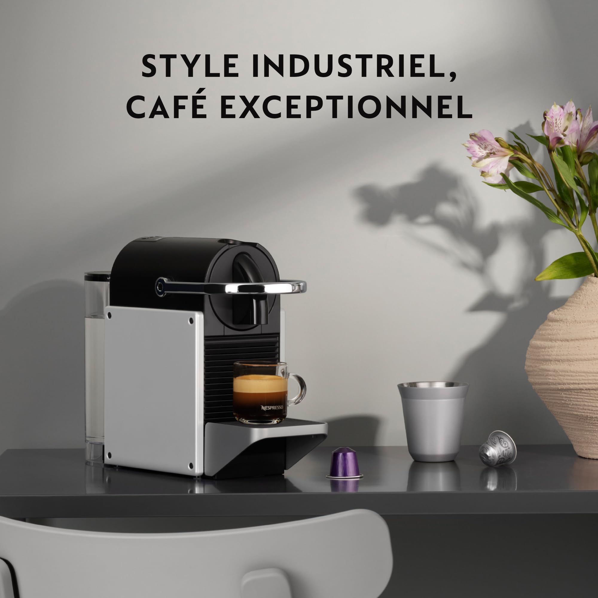 Cafetière à Dosette Entièrement Automatique Argent 1 L | Ulvion